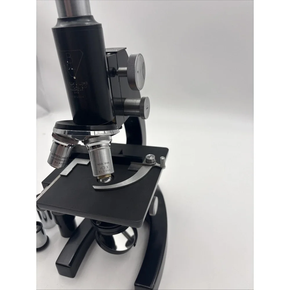 Bausch & Lomb WM5608 Microscope Monocular Vintage Lab Equipment USA